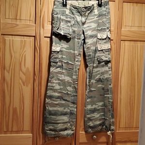 Miss Me Camo Cargo Pants